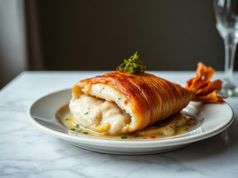 Wolffish en Papillote