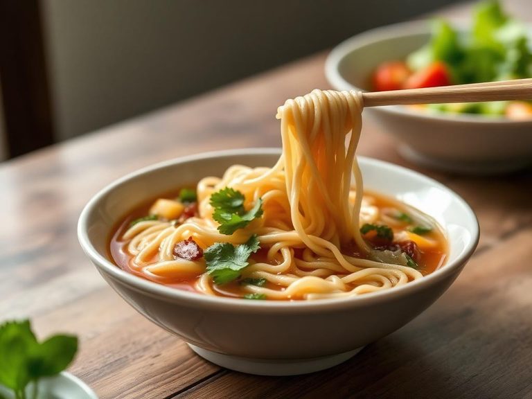 Wonton Noodle Soup