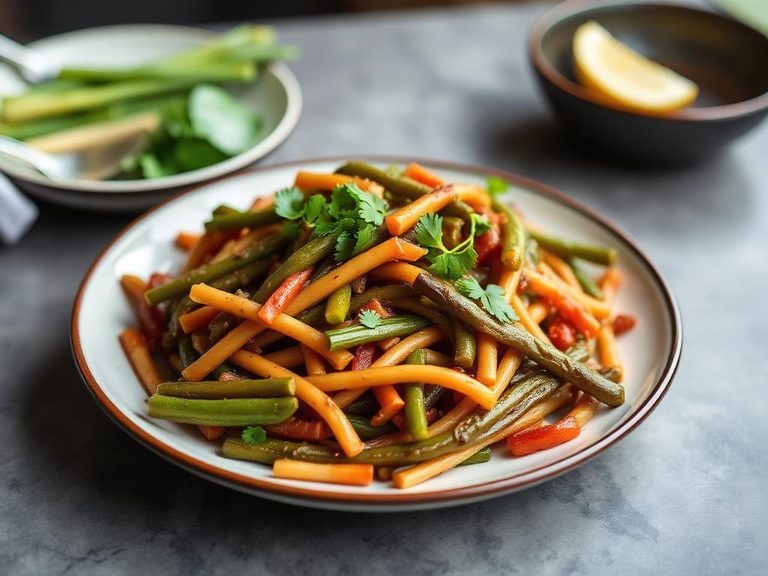 Yardlong Bean Stir-Fry