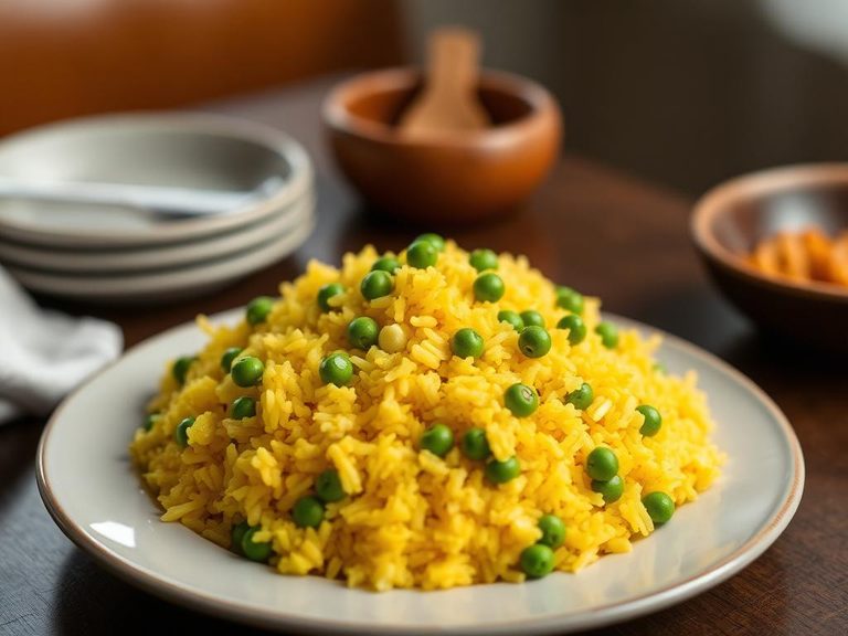 Yellow Rice with Peas