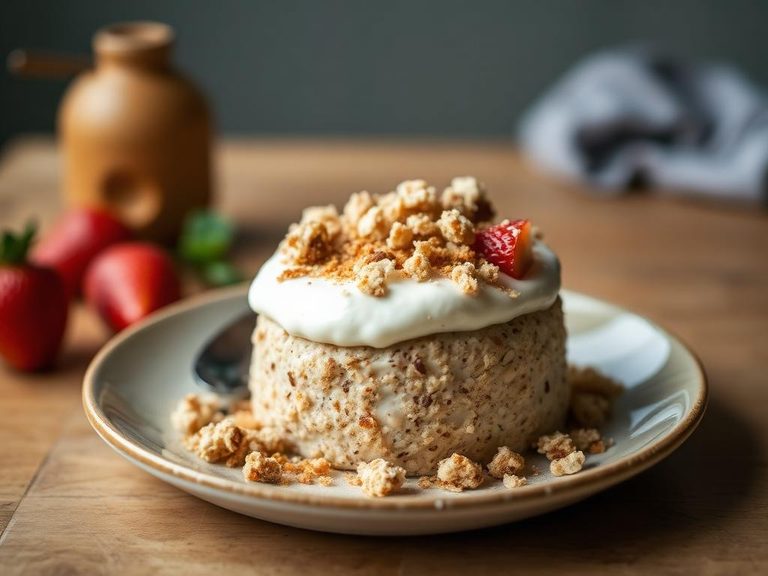 Yogurt or oatmeal topping (crumbled)
