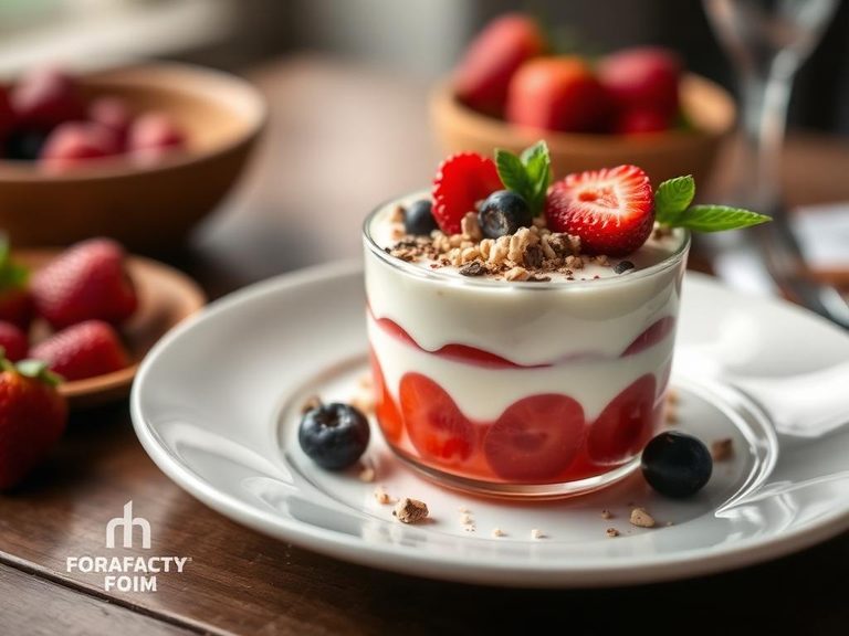 Yogurt parfait topping