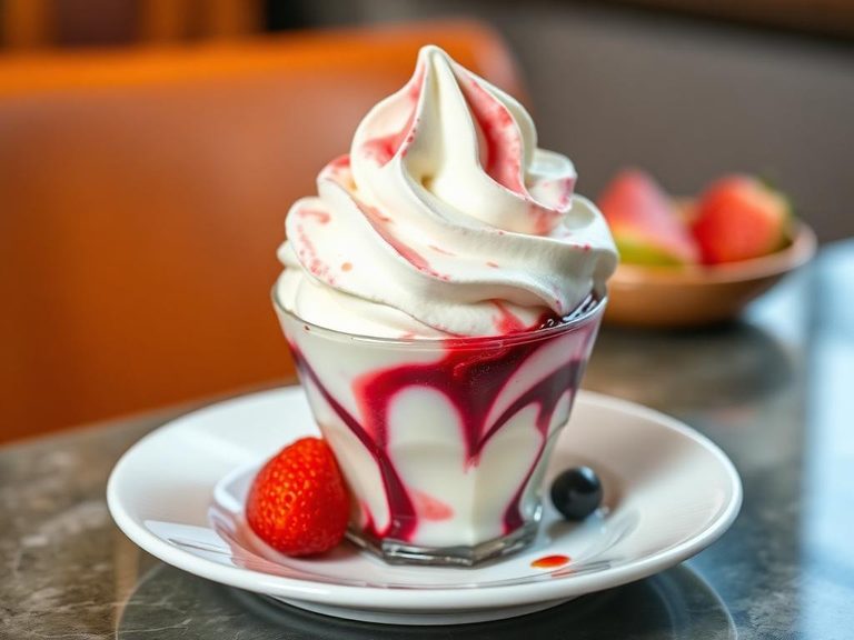 Yogurt Swirl Sundae