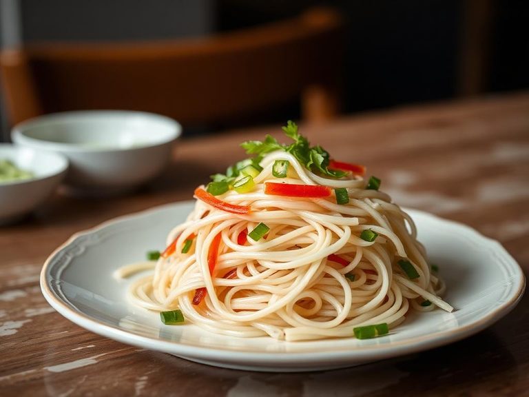 Yum Woon Sen (Thai glass noodle salad)