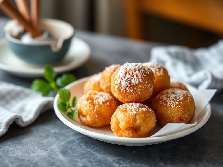 Zeppole (Italian fried dough)