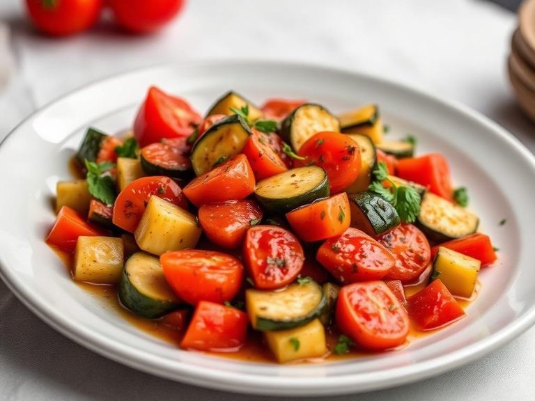 Zucchini and Tomato Sauté