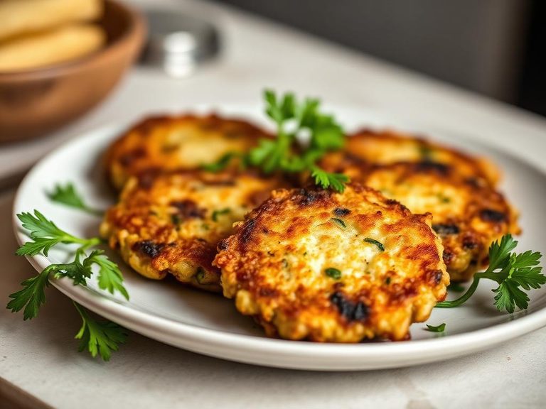 Zucchini Fritters (Kolokithokeftedes)