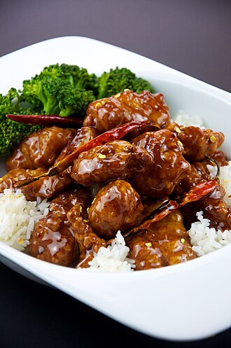 Restaurant, Chinese, general tso's chicken