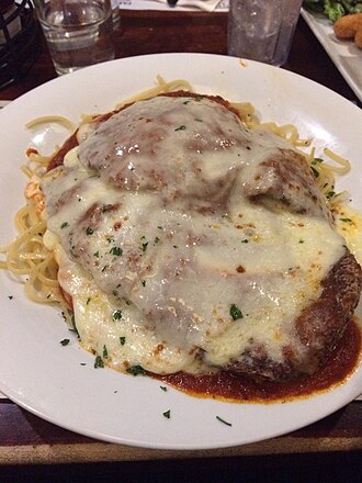 Restaurant, Italian, chicken parmesan without pasta