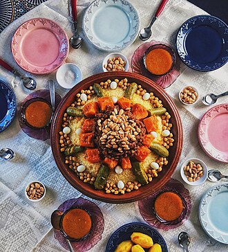 Couscous, dry