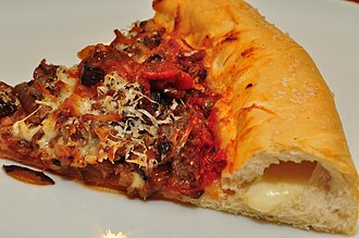PIZZA HUT 14" Cheese Pizza, Stuffed Crust