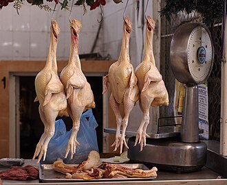 Chicken, broiler or fryers, breast, skinless, boneless, meat only, with added solution, cooked, braised