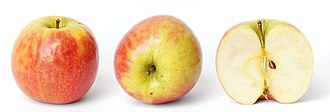Apples, raw, with skin (Includes foods for USDA's Food Distribution Program)