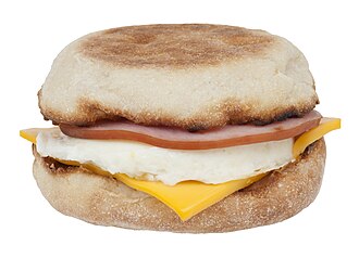McDONALD'S, Sausage McMUFFIN with Egg