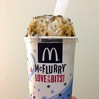 McDONALD'S, McFLURRY with M&M'S CANDIES