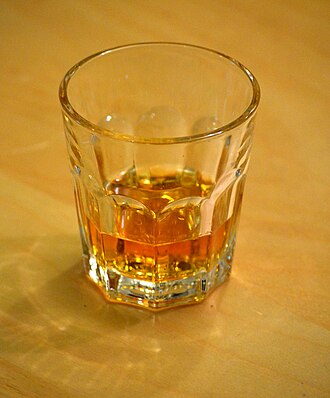 Alcoholic beverage, distilled, whiskey, 86 proof