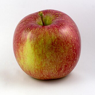Apples, fuji, with skin, raw