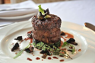 Steak, NS as to type of meat, NS as to fat eaten