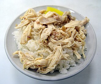 Chicken or turkey, rice, and vegetables including carrots, broccoli, and/or dark-green leafy; gravy