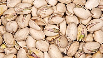 Pistachio nuts, lightly salted