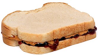 Peanut butter and jelly sandwich, NFS