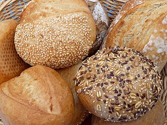 Bread, NS as to major flour