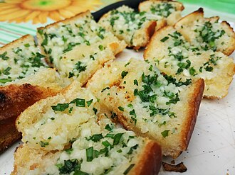 Garlic bread, NFS