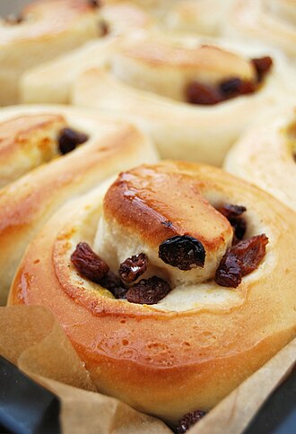 Roll, sweet, no frosting