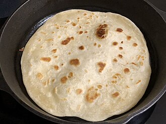 Bread, chappatti or roti
