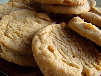 Cookie, peanut butter
