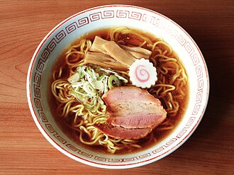 Ramen bowl with chicken
