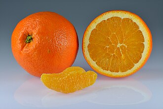 Orange, raw