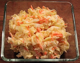 Coleslaw, fast food / restaurant