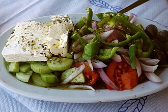 Greek Salad, no dressing