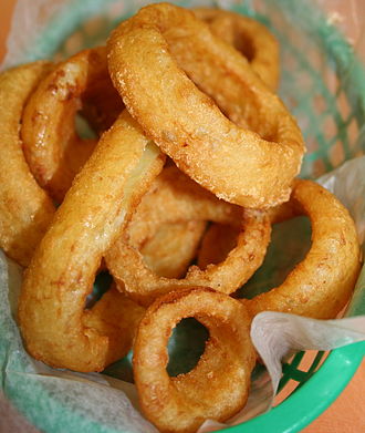 Fried onion rings