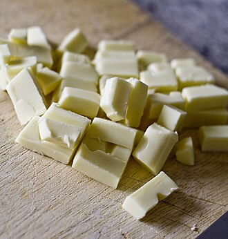 White chocolate candy