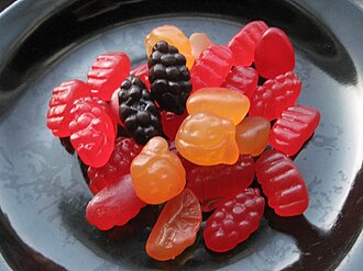 Candy, fruit snacks
