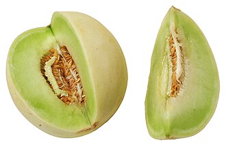 Melons, honeydew, raw
