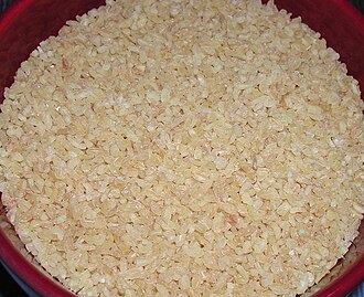 Bulgur, dry, raw
