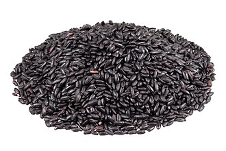 Rice, black, unenriched, raw