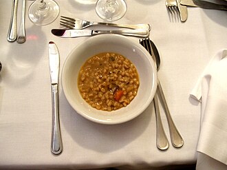 Farro, pearled, dry, raw