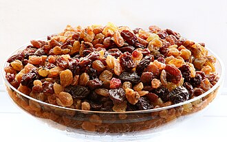 Raisins, dark, seedless