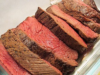 Lunchmeat, roast beef, sliced, prepackaged