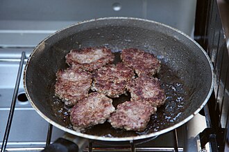 Sausage, breakfast sausage, beef, pre-cooked, unprepared